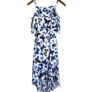 Old Navy High Low Girl”s Off Shoulder Dress Sz XL